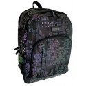 ZAINO ORGANIZZATO REFLECTIVE SQUARE COMIX SCUOLA TEMPO LIBERO 42X32X17CM 3 ZIP TASCHE C/ZIP 1+2 INT.PANINI SCUOLA ITALY