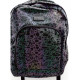 ZAINO ORGANIZZATO REFLECTIVE LINES COMIX SCUOLA TEMPO LIBERO 42X32X17CM 3 ZIP TASCHE C/ZIP 1+2 INT.PANINI SCUOLA ITALY