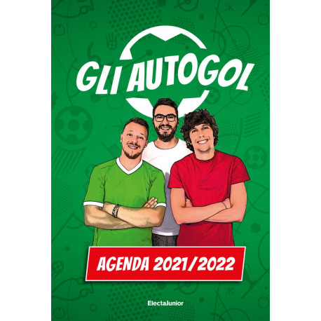 LIBRODIARIO STORIA DEL CALCIO AGENDA SCUOLA CON "GLI AUTOGOL" 21,8X15,8X2CM 2021/22 ELECTAJUNIOR MONDADORI MADE IN ITALY