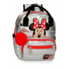MINI ZAINO MINNIE MY PRETTY BOW MINNIE DISNEY 21X28X11CM TRAPUNTATO ZAINETTO TEMPO LIBERO LOVE TOPOLINA + GADGET