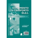 DOCUMENTO DI TRASPORTO D.D.T. 50 MODULI DUPLICE COPIA MAGAZZINO E TRASPORTI.FORMATO A5.14,8X22CM.ART. S3070