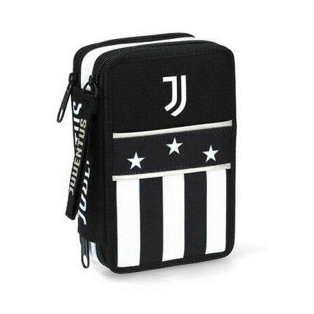 ASTUCCIO 3 ZIP COMPLETO FINO ALLA FINE JET BLACK FC JUVENTUS CONTEN.45PZ GIOTTO/ TRATTO CANCELLIK/LYRA/PRITT SEVEN ITALY