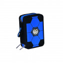 ASTUCCIO SCUOLA 3 ZIP A LIBRO FC INTERNAZIONALE BLUE"NBLACK" CONTENUTO 45PZ GIOTTO/ TRATTO CANCELLIK/LYRA.SEVEN ITALY