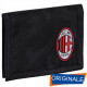 PORTAFOGLIO CON ELASTICO AC MILAN ROSSONERI 12,5X10CM 2 ANTE TASCA C/CLIP PORTA C.CREDITO PROD.UFFICIALE SEVEN SPA ITALY