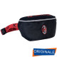 MARSUPIO AC MILAN GROSS&GO 23X8X10CM NERO CON LOGO CINTURA ROSSONERA PRODOTTO UFFICIALE DA SEVEN ITALY