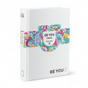 LIBRODIARIO AGENDA BE YOU 2021/22MIS.STANDARD 18,2X13,5X3CM COPERTINA BIANCA BEYOU PEARL GIOCHI PREZIOSI ITALY