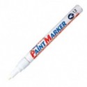 PENNARELLO BIANCO PERMANENTE INDELEBILE PER TUTTE LE SUPERFICI PAINT MARKER PUNTA 1.2MM.440XF