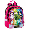 MINI ZAINO ASILO 2 ZIP RAINBOW HIGH OMG ORIGINALE 30X24X10CM MULTICOLOR ZAINETTO TEMPO LIBERO DIS.DA PANINI SCUOLA ITALY