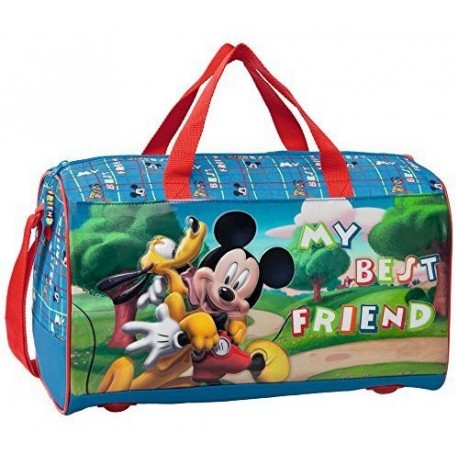 BORSONE DA VIAGGIO MICKEY E PLUTO FRIENDS 40 CM.DISNEY