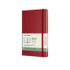 AGENDA SETTIMANALE MOLESKINE 18 MESI 2021/22 COPERTINA 13X21CM ROSSA RIGIDA C/ELASTICO WEEKLY NOTEBOOK DIARY PLANNER