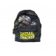 ZAINETTO TEMPO LIBERO JURASSIC WORLD ANIMAL TRACKER STAMPA T-REX ZAINO NERO FREETIME 32X24X10CM.GUT DISTRIBUTION ITALY