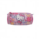 TOMBOLINO HELLO KITTY SCUOLA E TEMPO LIBERO BAULETTO PORTATUTTO 1ZIP ROSA FUSCIA CON PAILLETTES 22X9CM SEVEN ITALY