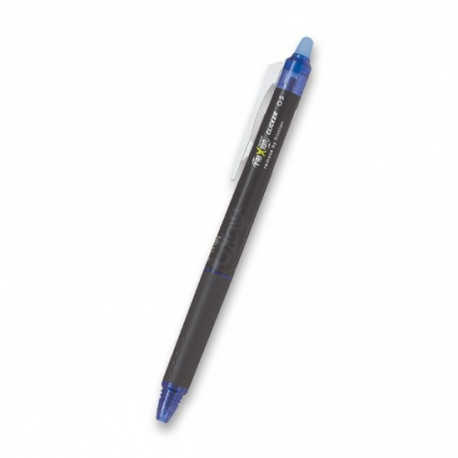NUOVA PENNA CANCELLABILE PILOT FRIXION CLICKER BLU BROAD 0,5MM REMOVE BY FRICTION ROLLER BALL PEN STILO ROLLER PILOT