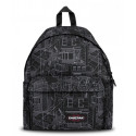 ZAINO AMERICANO PADDED EASTPAK MASTER CITY BLACK 24 LITRI 40X30X18CM ZAINO 1 ZIP SCUOLA E TEMPO LIBERO GUT ITALY