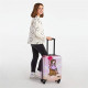 VALIGIA TROLLEY DA VIAGGIO GORJUSS SANTORO LONDON WISHIG & HOPING ABS 4DOPPIE RUOTE 40X55X20CM BAG.A MANO STIVA45X67X26C