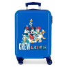 TROLLEY DA VIAGGIO MICKEY CREW LOVE DISNEY RIGIDO ABS4RUOTE 37X55X20CM VALIGIA BAGAGLIO A MANO TOPOLINO CHIUS.A COMB.