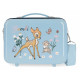 BEAUTY CASE DA VIAGGIO ABS BAMBI BEFORE THE BLOOM DISNEY ORIGINAL VALIGIA29X21X15CM TRACOLLA+FASCIA AGGANCIO PER TROLLEY