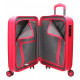 SET 3 TROLLEY DA VIAGGIO MOVOM POLIPROPILENE4 RUOTE FUCSIA ULTRA LIGHT 53X75X30CM/45X65X26CM/36X55X20CM CHIUS.A COMBINAZ