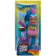 CAVE CLUB DOLL BAMBOLINA ROCKELLE CAPELLI AZZURRI ROSA CON CUCCIOLO TEDDY REX + ACCESSORI MATTEL ORIGINAL IN CONFEZIONE