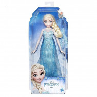 BAMBOLA CON VESTITO AZZURRO FROZEN ELSA CLASSIC DOLL ORIGINAL BAMBOLINA 28CM CAPELLI BIONDI SCATOLATA DISNEY HASBRO