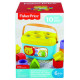 FISHER PRICE SECCHIELLO CON 10 BLOCCHI ASSORTITI DA INSERIRE UTILE PER LO SVILUPPO GIOCATTOLO PER BAMBINI 6+MESI