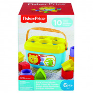 FISHER PRICE SECCHIELLO CON 10 BLOCCHI ASSORTITI DA INSERIRE UTILE PER LO SVILUPPO GIOCATTOLO PER BAMBINI 6+MESI