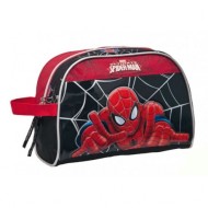 BUSTINA 1 CERNIERA BEAUTY SPIDERMAN BLACK CON STAMPA A RILIEVO LUCIDA