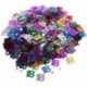 CONFETTI NUMERO 18 MULTICOLOR METALLIC 14 GR. PARTY 18* COMPLEANNO