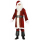 COSTUME BABBO NATALE TG.L VESTITO DELUX SANTA CLAUS COMPLETO DI CAPPELLO GIACCA CINTURA E PANTALONI NO ACCESSORI