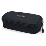 ASTUCCIO OVALE BLU NAVI XL PORTAPENNE 1ZIP CON PATTINA TASCA INTERNA CON ZIP 22X11X6CM BUILT TO RESISTENT EASTPAK U.S.A.