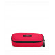 ASTUCCIO OVALE FUCSIA PORTAPENNE 1 ZIP CON PATTINA TASCA INTERNA CON ZIP 22X11X6CM BUILT TO RESISTENT EASTPAK U.S.A.