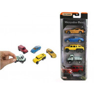 MATCHBOX SET 5 MODELLINI MERCEDES BENZ IN METALLO DIE CAST SCATOLINA CON 5 VEICOLI PER GIOCARE E COLLEZZIONARE MATTEL