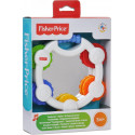 ACCESSORI PRIMA INFANZIA BABY TAMBURELLO A SONAGLI MULTICOLOR CON SPECCHIO PER NEONATI 3+MESI FISHER PRICE