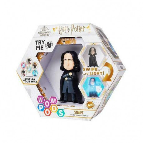 SNAPE FIGURA LUMINOSA 13X15CM HARRY POTTER 120 TRY ME SWIPE TO LIGHT! WOW POODS DISPLAY YOUR WAY CON LIBRICINO ISTR.W.W