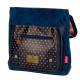 TRACOLLA A ZAINO FRIENDS MOON BUTTONS GORJUSS SANTORO LONDON ORIGINAL 30X29X8CM CON TASCA POSTERIORE CON ZIP