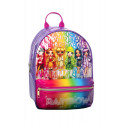 ZAINETTO FASHION RAINBOW HIGH ORIGINAL MGA COLLECTTHERAINBOW ZAINO MULTICOLOR LUCIDO 30X14X13CM PANINI ITALY