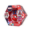 FIGURA LUMINOSA 13X15CM SPIDER MAN MARVEL 108 TRY ME SWIPE TO LIGHT! WOW POODS DISPLAY YOUR WAY CON LIBRICINO ISTRUZIONI