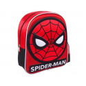 ZAINO ASILO SPIDER MAN 3D ORIGINAL 31X25X11CM CON BORRACCIA ALLUMINIO 500ML STAMPA SUPER EROE UOMO RAGNO CERDÀ ORIGINAL