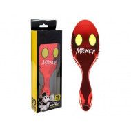 SPAZZOLA PER CAPELLI MICKEY MOUSE DISNEY ORIGINAL 22CM ROSSA TOPOLINO MICKEY THE TRUE ORIGINAL DISNEY 90 YEARS OF MAGIC