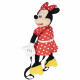 PELUCHE A ZAINO MINNIE MOUSE DISNEY ORIGINAL 31X58X18CM PUPAZZO TOPOLINA MORBIDO A ZAINETTO CON 1 ZIP SU SPALLE