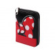 PORTAFOGLIO MINNIE MOUSE DISNEY ORIGINAL 12X8X2CM 1 ZIP 6 SCOMPARTI + TASCA PORTAMONETE C/ZIP PORTAFOGLI TOPOLINA CERDÀ