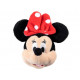 PELUCHE PORTACHIAVI TESTONE MINNIE MOUSE DISNEY ORIGINAL 10X10CM PORTACHIAVI PUPAZZO MORBIDO TOPOLINA CERDÀ