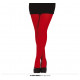 COLLANT CALZE DONNA NYLON ROSSE TG.UNICA PER TRAVESTIMENTI DI CARNEVALE SCENE SPETTACOLI SEXY E PARTY VARI RED TIGHTS