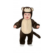 COSTUME CARNEVALE BABY GORILLA 12/18 MESI TUTONE CON CAPUCCIO PER TRAVEST.A TEMA ANIMALI DELLA GIUNGLA SCIMMIA NO ACCESS