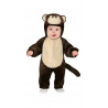 COSTUME CARNEVALE BABY GORILLA 12/18 MESI TUTONE CON CAPUCCIO PER TRAVEST.A TEMA ANIMALI DELLA GIUNGLA SCIMMIA NO ACCESS