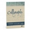 50 FOGLI PERGAMENA CALLYGAFRY COLORE CREMA 05.CARTA NUVOLATA A4-90GR.210X297MM.INK-JET FAVINI MADE IN ITALY