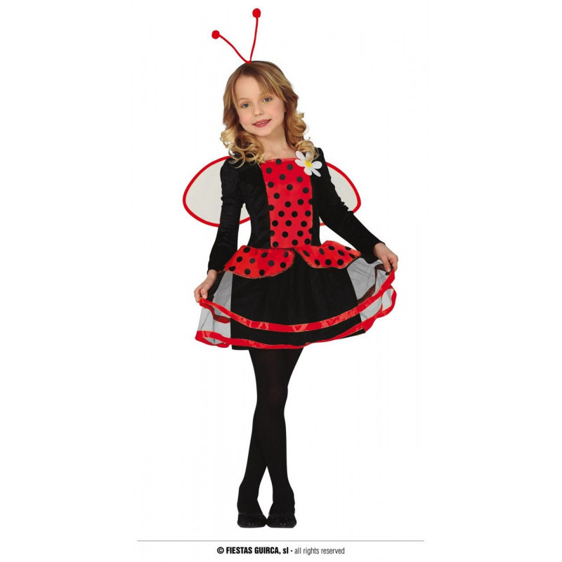 Costume carnevale Baby Coccinella taglia 4 + anni 61432 4