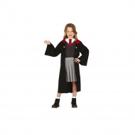 COSTUME CARNEVALE STUDENTESSA DI MAGIA 10/12 ANNI VESTITO PER TRAVESTIMENTI E SCENE A TEMA HERMIONE HARRY POTTER NO ACCE