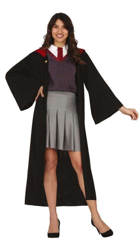 COSTUME CARNEVALE STUDENTESSA DI MAGIA TG.M VESTITO PER TRAVESTIMENTI E  SCENE A TEMA HERMIONE HARRY POTTER NO ACCESSORI - Parole e Pensieri