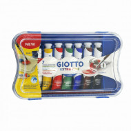 Tempera pronta Giotto qualità extra Glitter. Flacone 250 ml. Oro - Giotto -  Cartoleria e scuola
